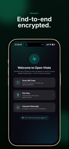 Open Vitals screenshot