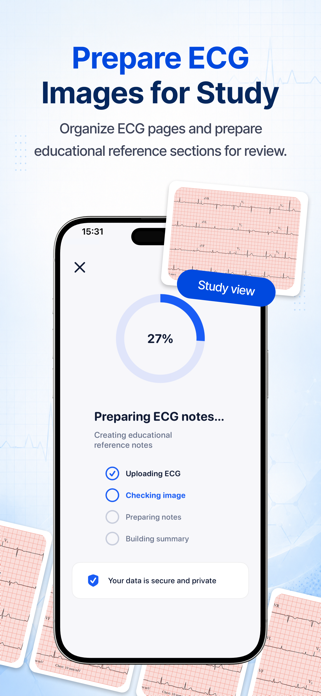 ECGLens: ECG Study Tool Screenshot 3 of 6