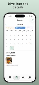Chronic Health Symptom Tracker screenshot