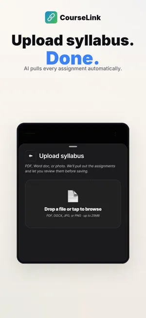 CourseLink: AI Study Planner screenshot 2