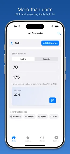 Unit Converter - Units & Rates screenshot 4
