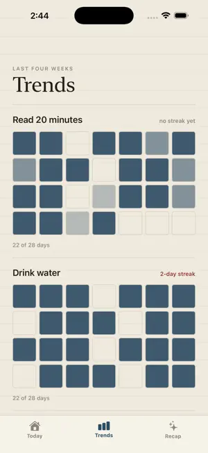 Kept: Habit Journal screenshot 2