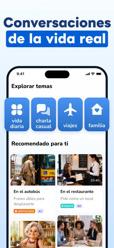 Aprender inglés: Lingo AI screenshot 3 of 7