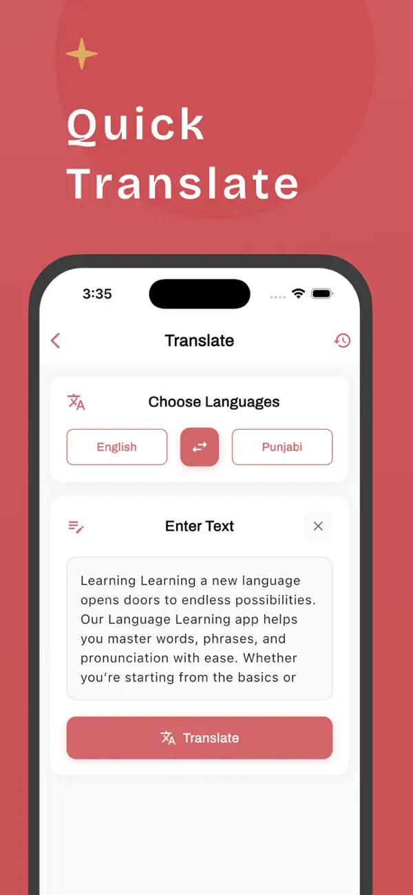 Screenshot #2 pour English to Punjabi Translator