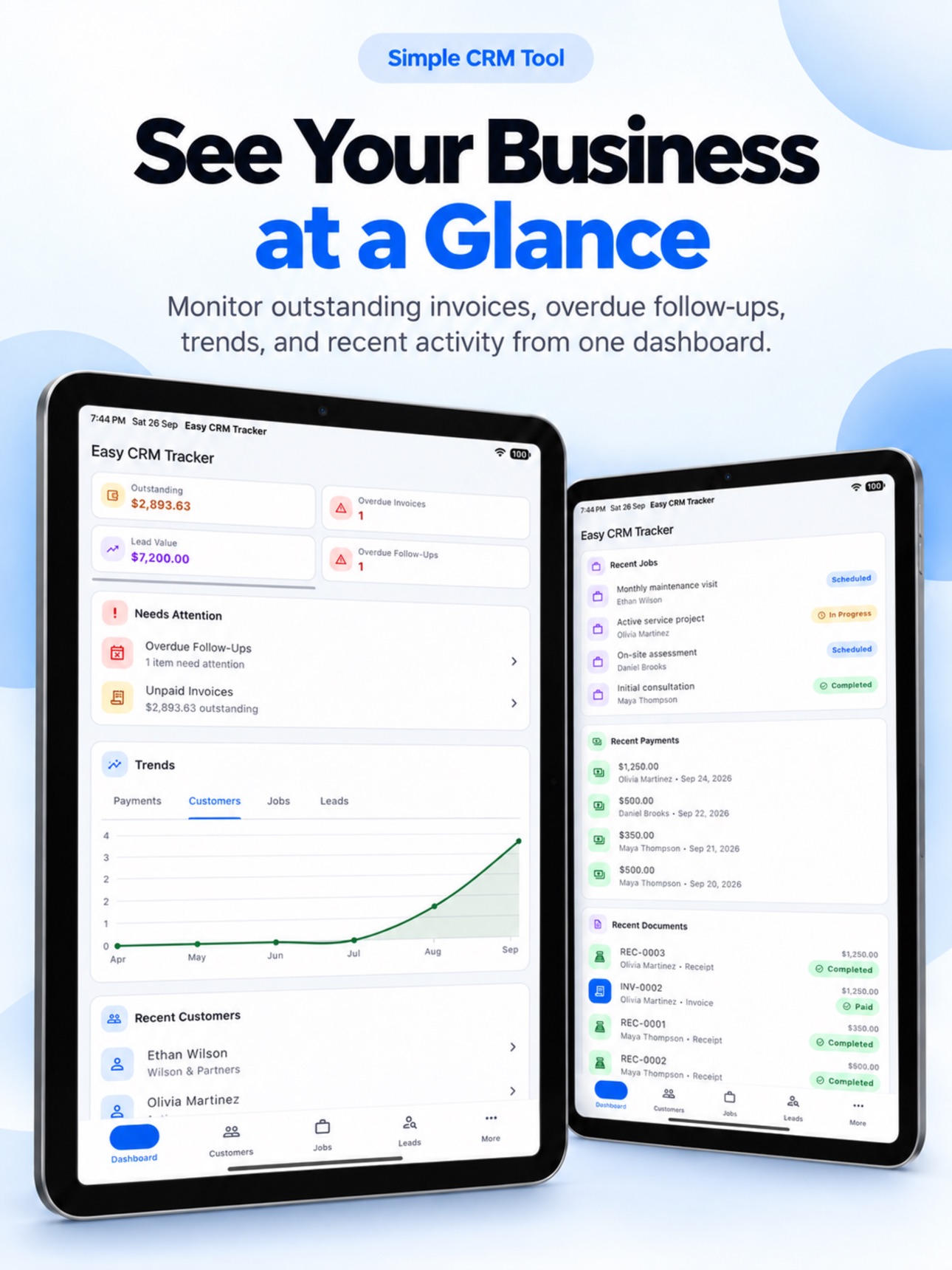 Screenshot 6 of Simple CRM for Sales & Trades