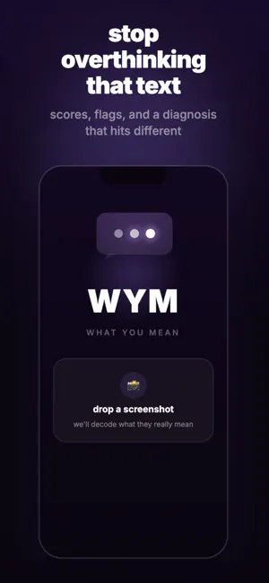 WYM - Text Message Analyzer screenshot 1