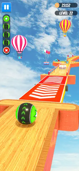 Going Balls Rollance Sky Game screenshot 2
