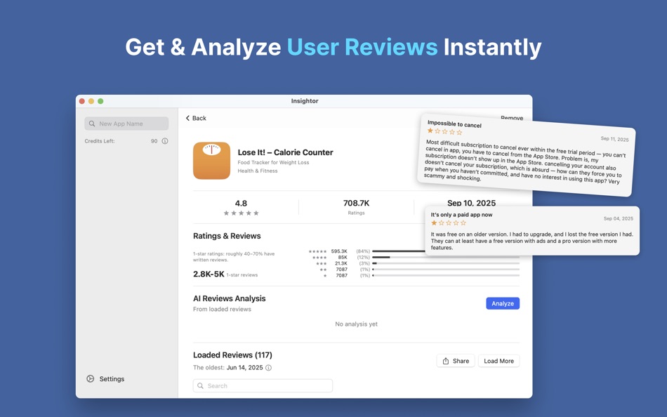 #2. Insightor – App Analyzer (macOS) 由: Ilya Chemodanov
