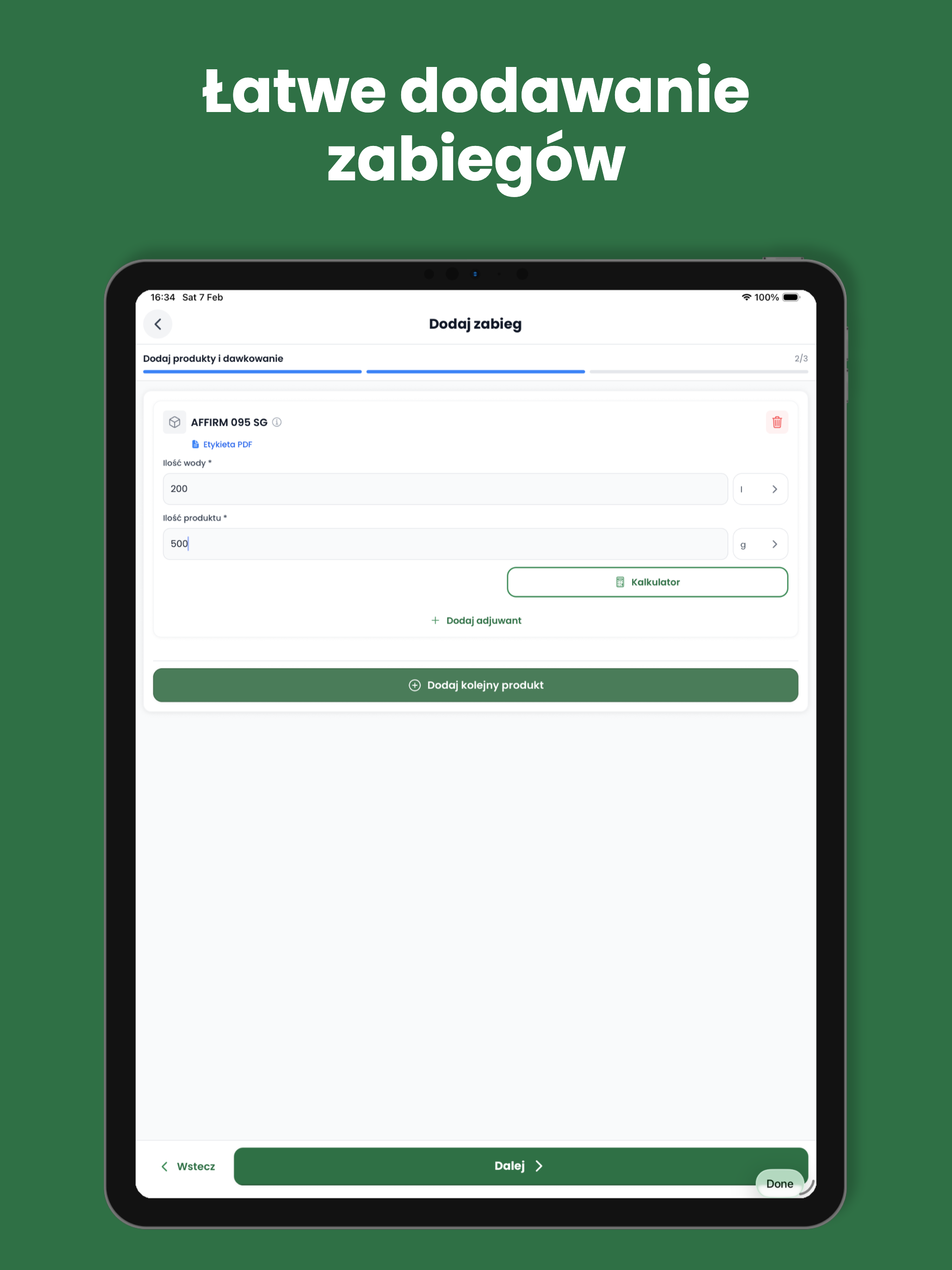 Dziennik zabiegów screenshot 10