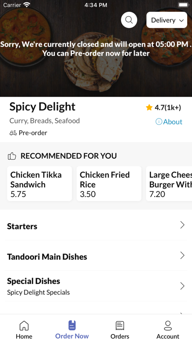 Spicy Delight Screenshot