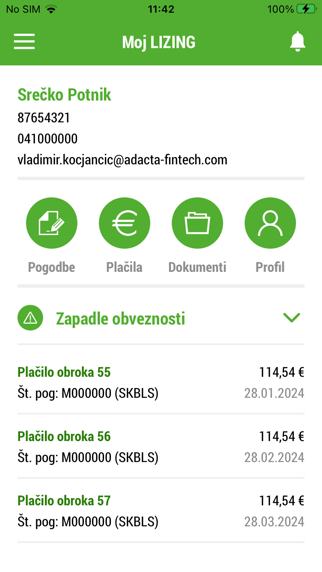 App screenshot