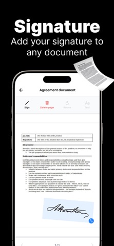 ScanDoc - Scan & Sign docs Screenshot 2 of 4