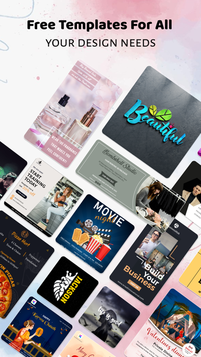 Poster & Flyer Maker : Kriadl Screenshot