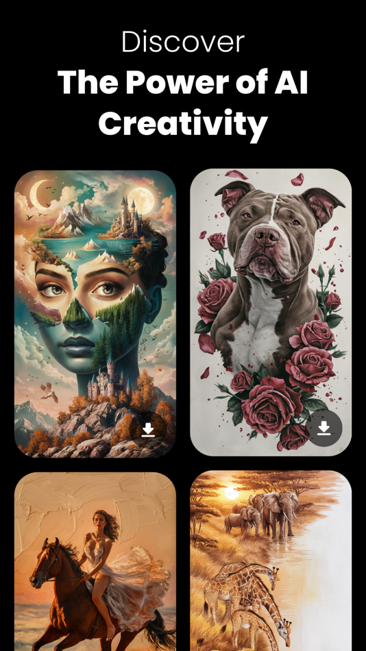#2. Flux : New AI Photo Generator (iOS) Podle: Shanghai Lagramoon Technology Co., Ltd.