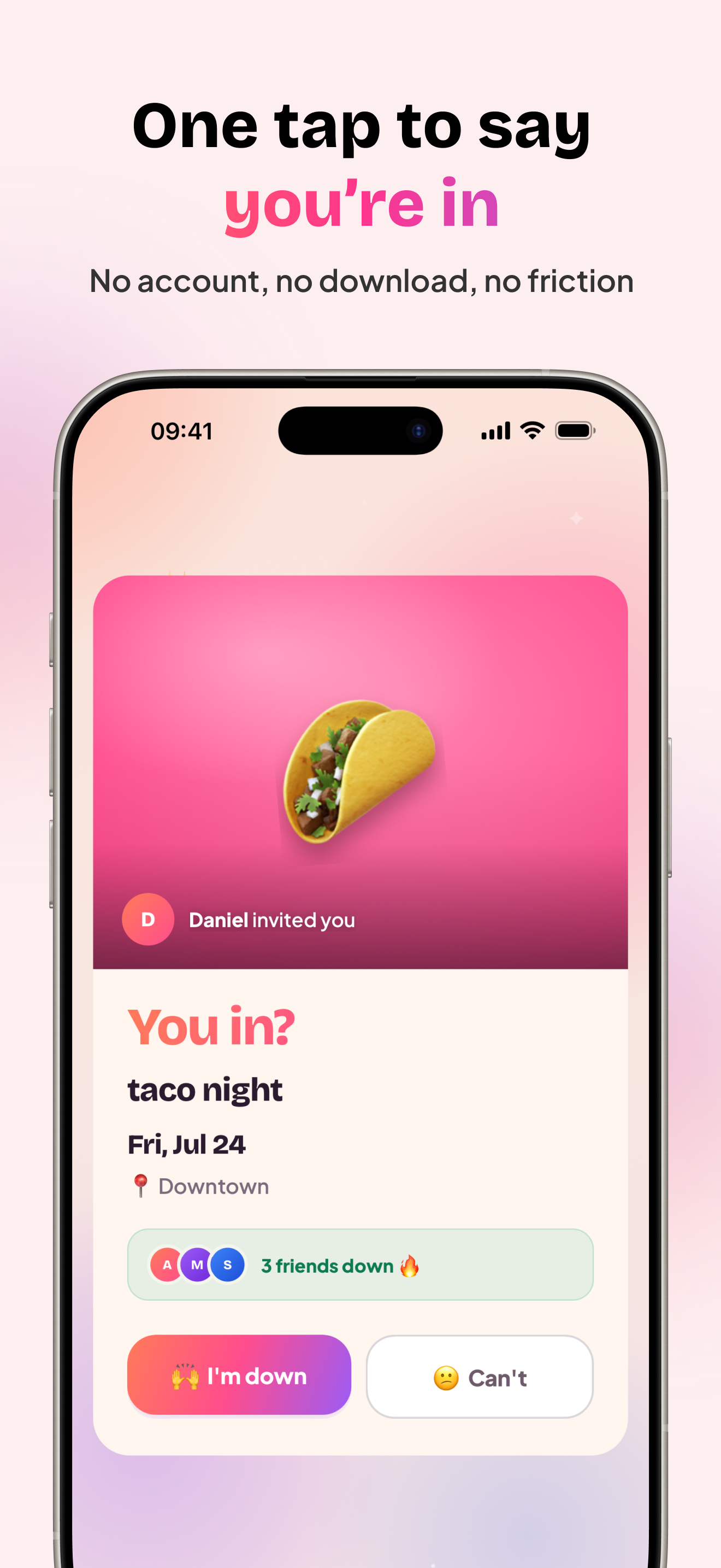 down? – Group Hangout Planner screenshot 4