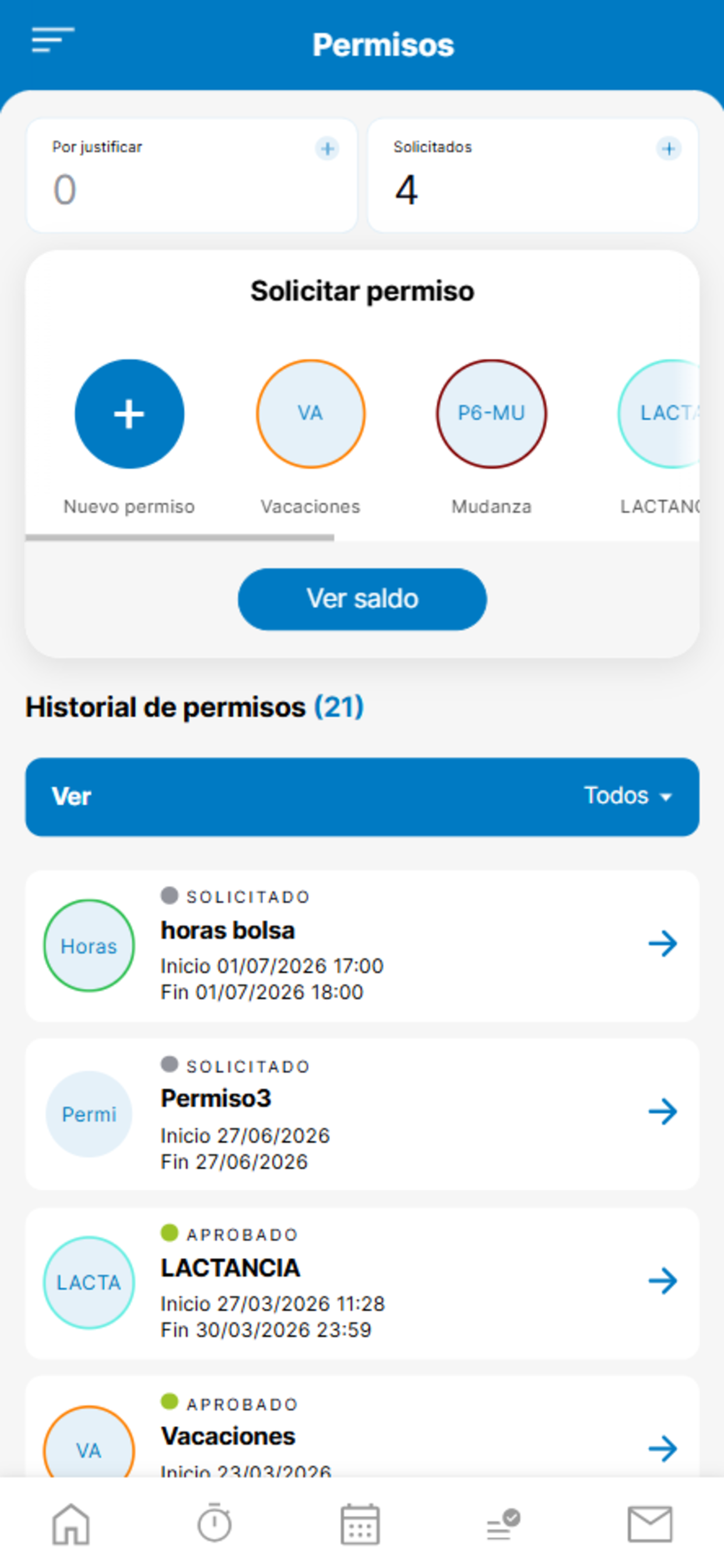 a3gestión del tiempo screenshot 3