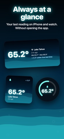 Water Temperature: Cold Plunge iPhone screenshot