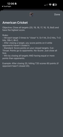 Artemis Darts Screenshot 6 of 8