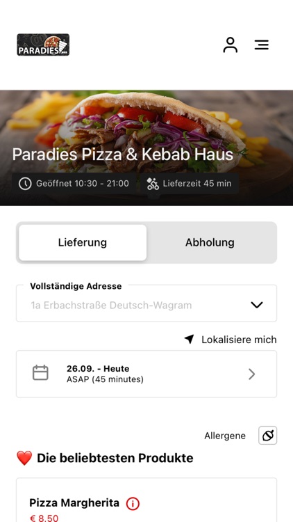 Paradies Pizza & Kebab Haus