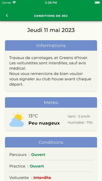 Golf de Cherbourg Screenshot