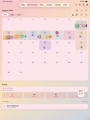 DailyMe: Journal, Diary & Mood iPad screenshot