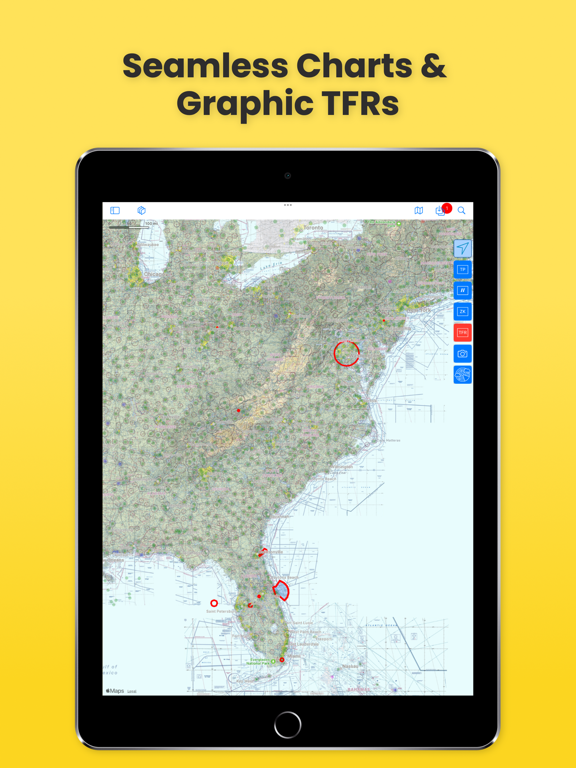 Hughes App iPad screenshot 5 - Navigation app