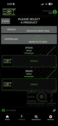EQT SMD screenshot