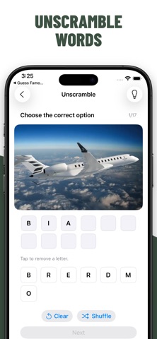 Aircraft Planes Quiz screenshot