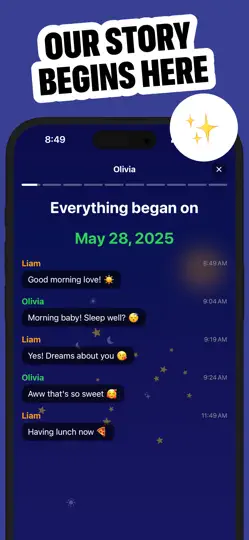 Captura de pantalla de Whally - Chat Analytics en iPhone 1