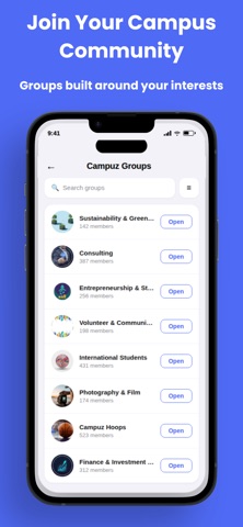 CampuzConnect screenshot