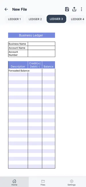 Pocket Ledgers screenshot 4