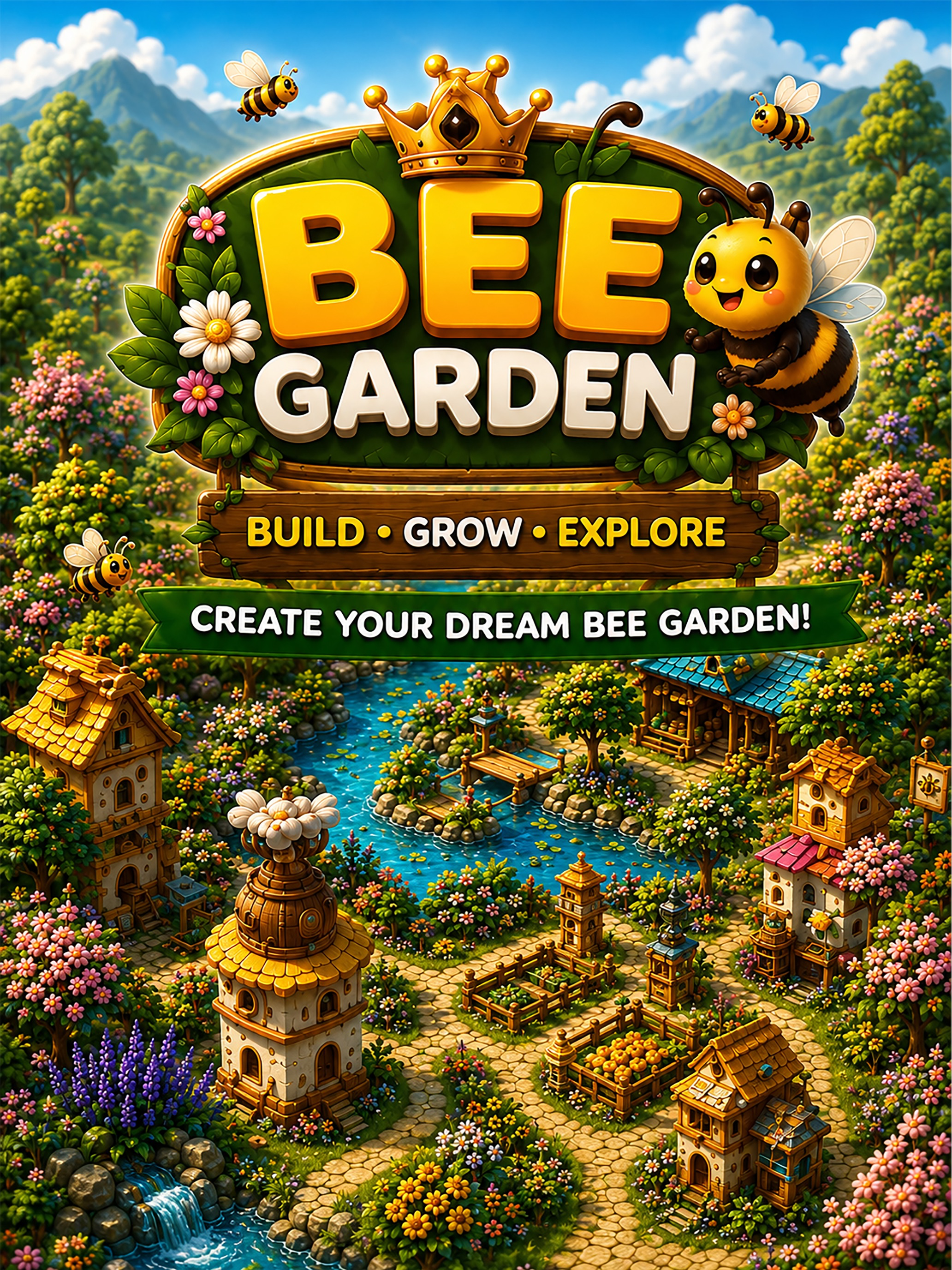 Bee Garden : idle game screenshot 6