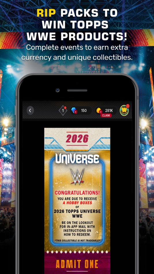 #5. WWE SLAM by Topps® Card Trader (iOS) By: The Topps Company, Inc.