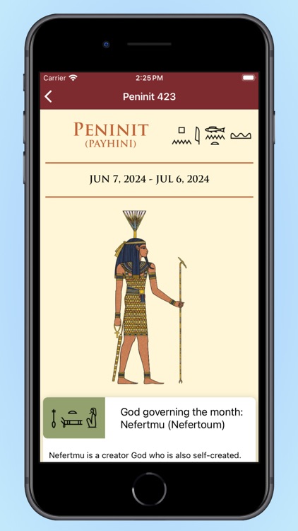 Kemetic Calendar screenshot-4