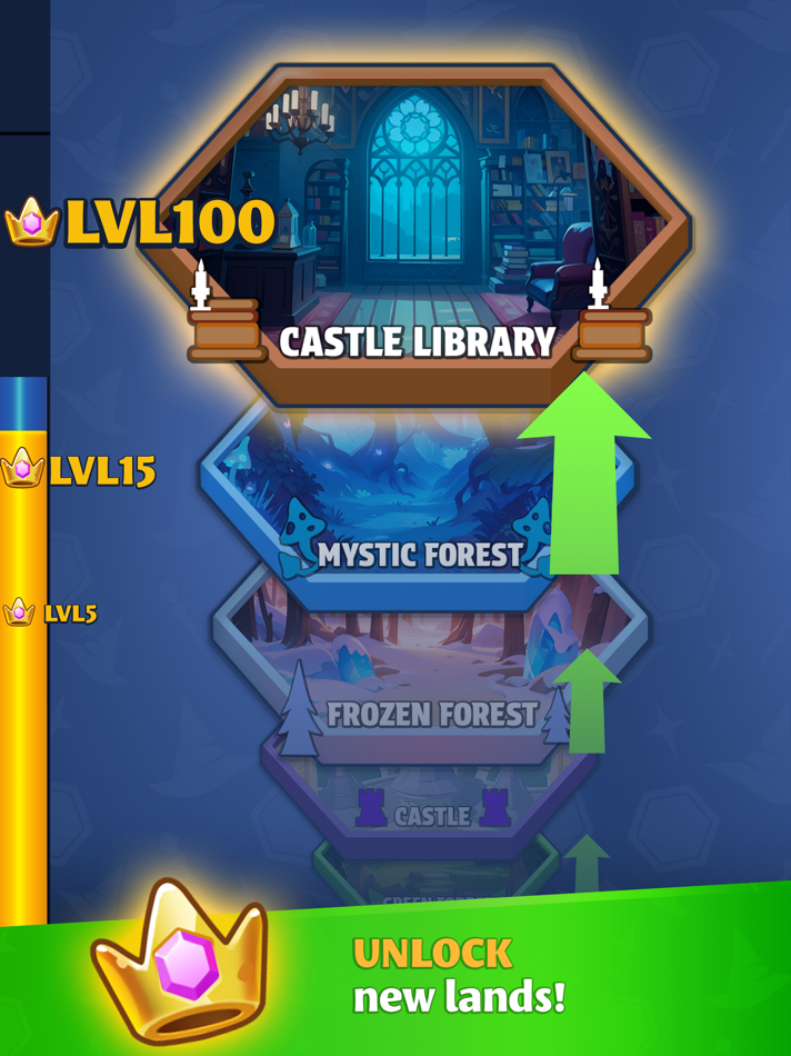 #6. Hex Heroes・Hexagon puzzle game (iOS) Podle: DCGamePub Limited