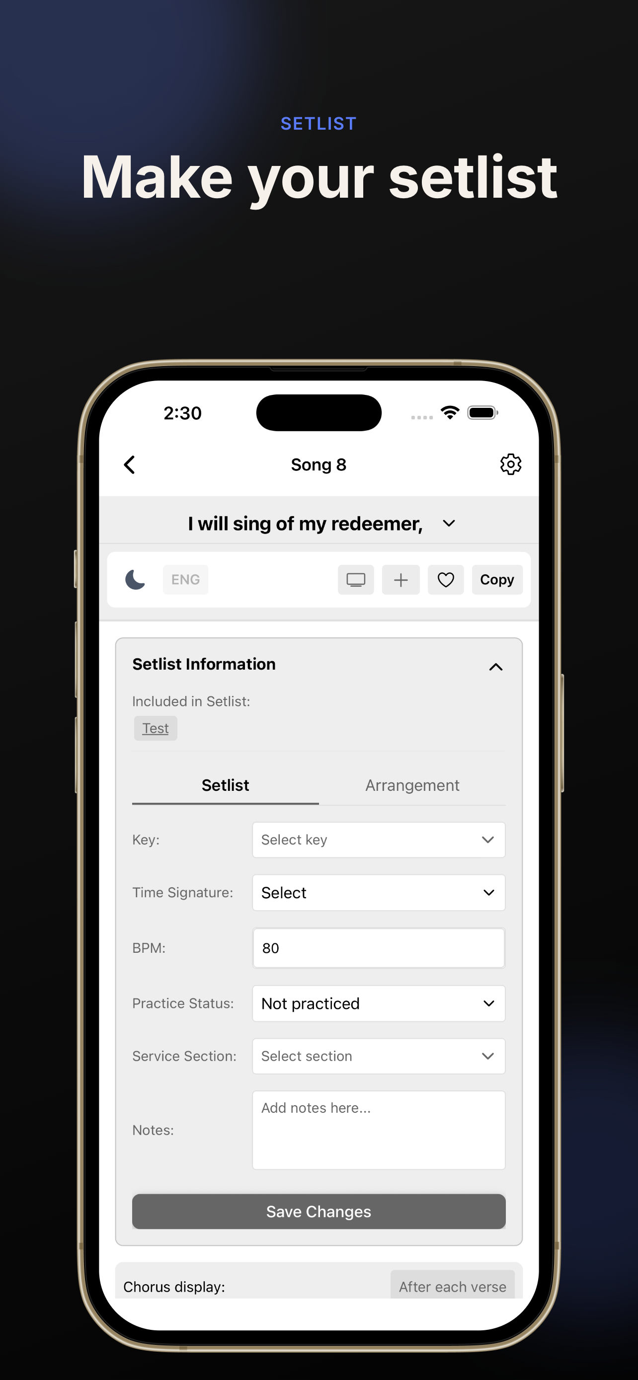 MultiLingual Songbook screenshot 4