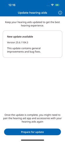 Connexx myUpdater screenshot