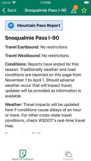 WSDOT screenshot 4