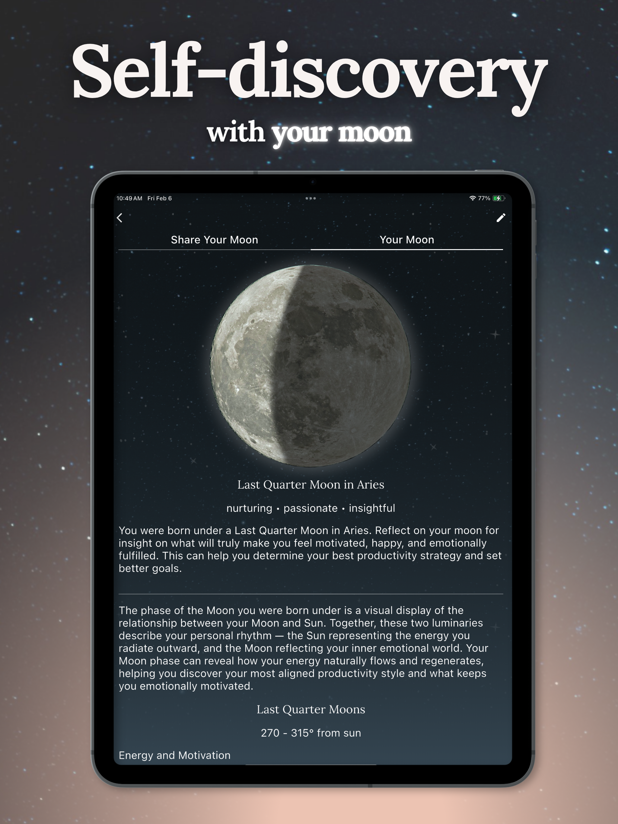 Luna Focus: Reflect & Grow