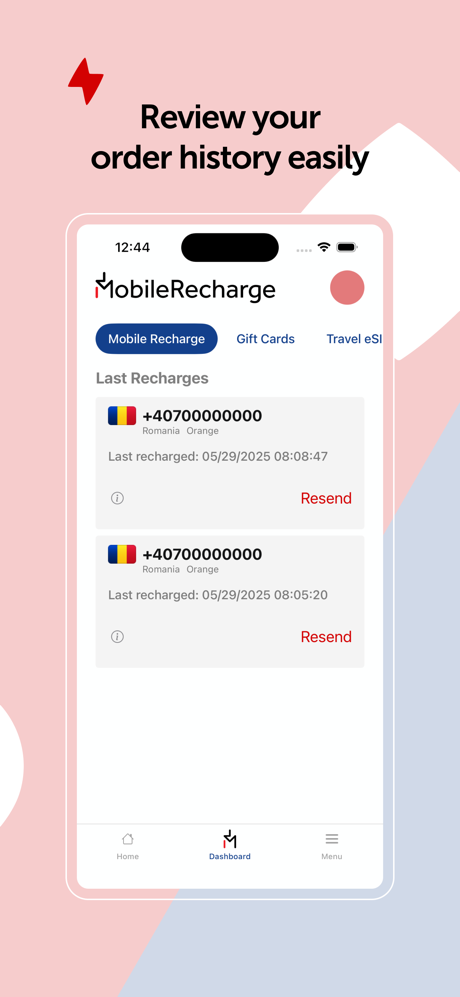 MobileRecharge: Top up mobiles screenshot 5