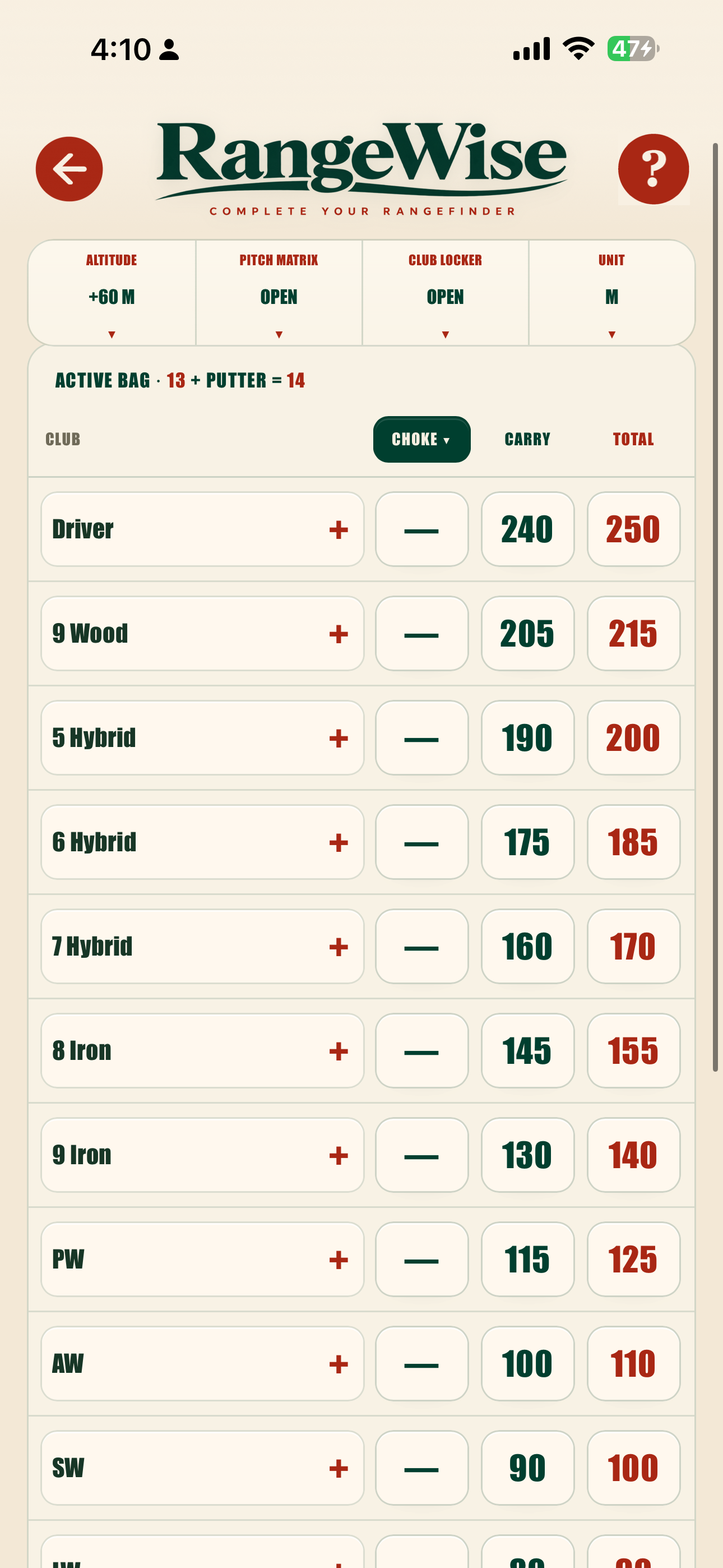 RangeWise screenshot 9