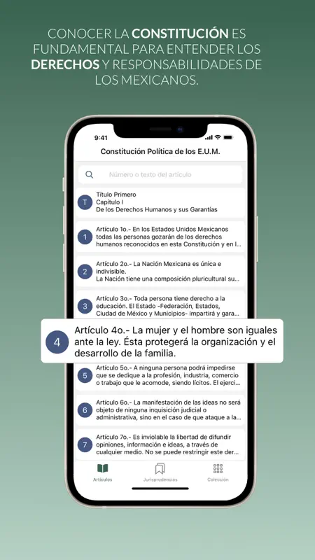 Constitución México screenshot 1 of 5