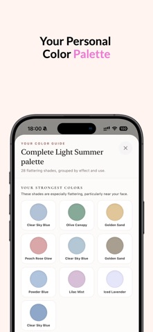 GlowPalette - Color Analysis Screenshot 2 of 5