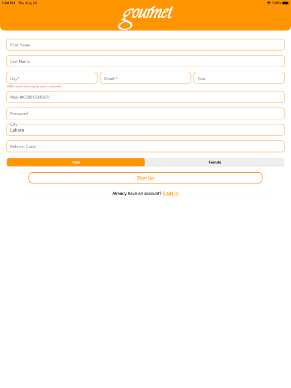 Screenshot #5 pour GFoods