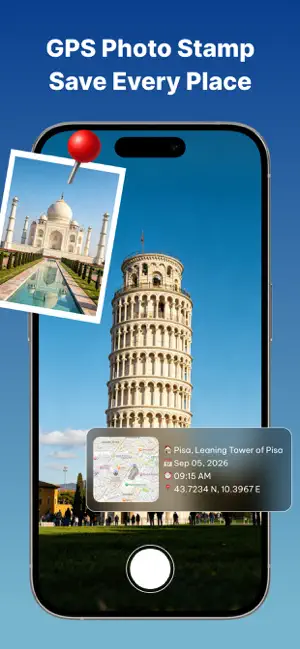 EarthScope: GPS Map Camera iPhone screenshot 3