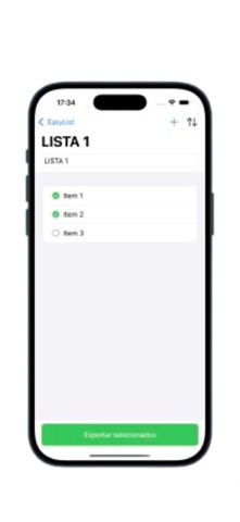 EasyList Organizer screenshot