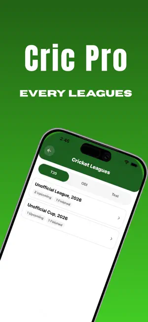 CricPro : Cricket Live Score screenshot 2