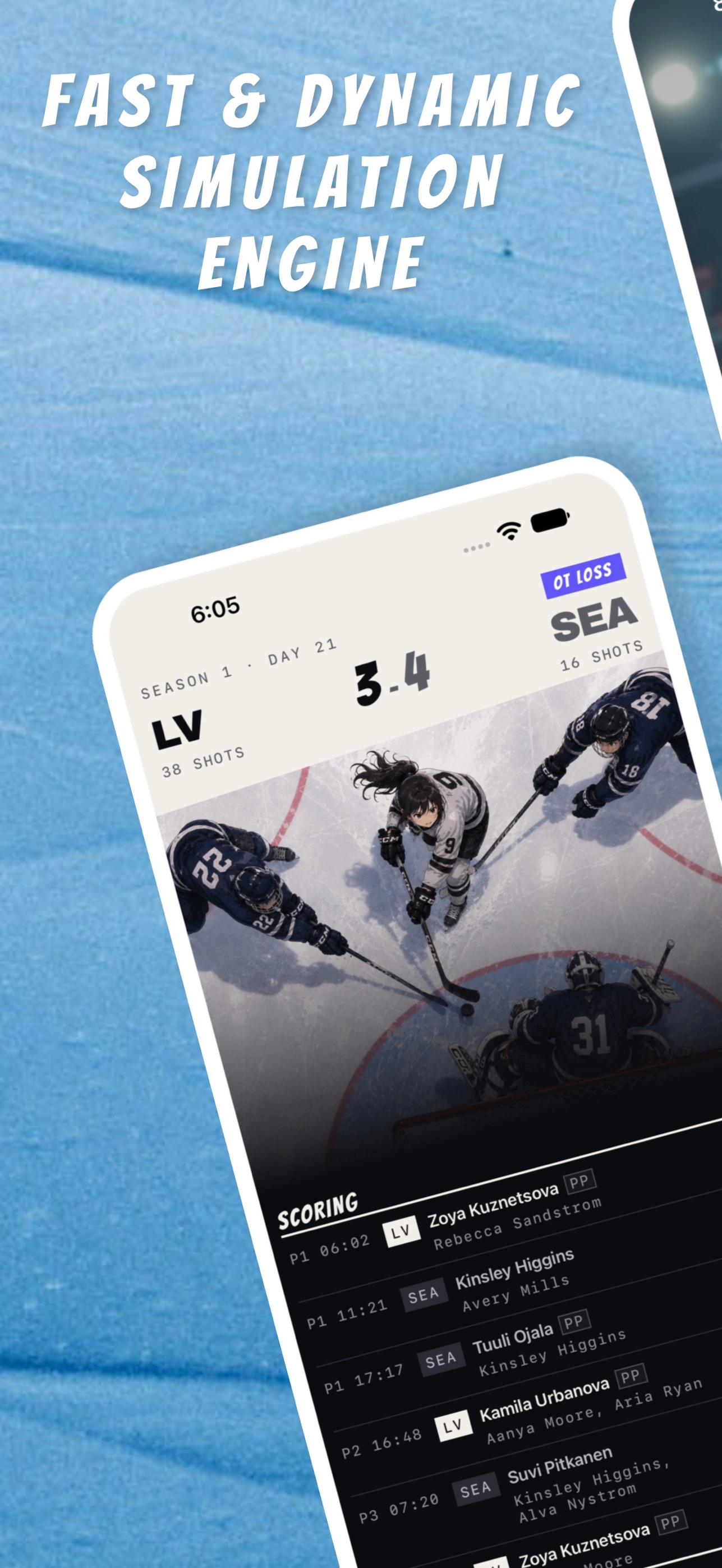 Screenshot 4 of Anime Girls Hockey