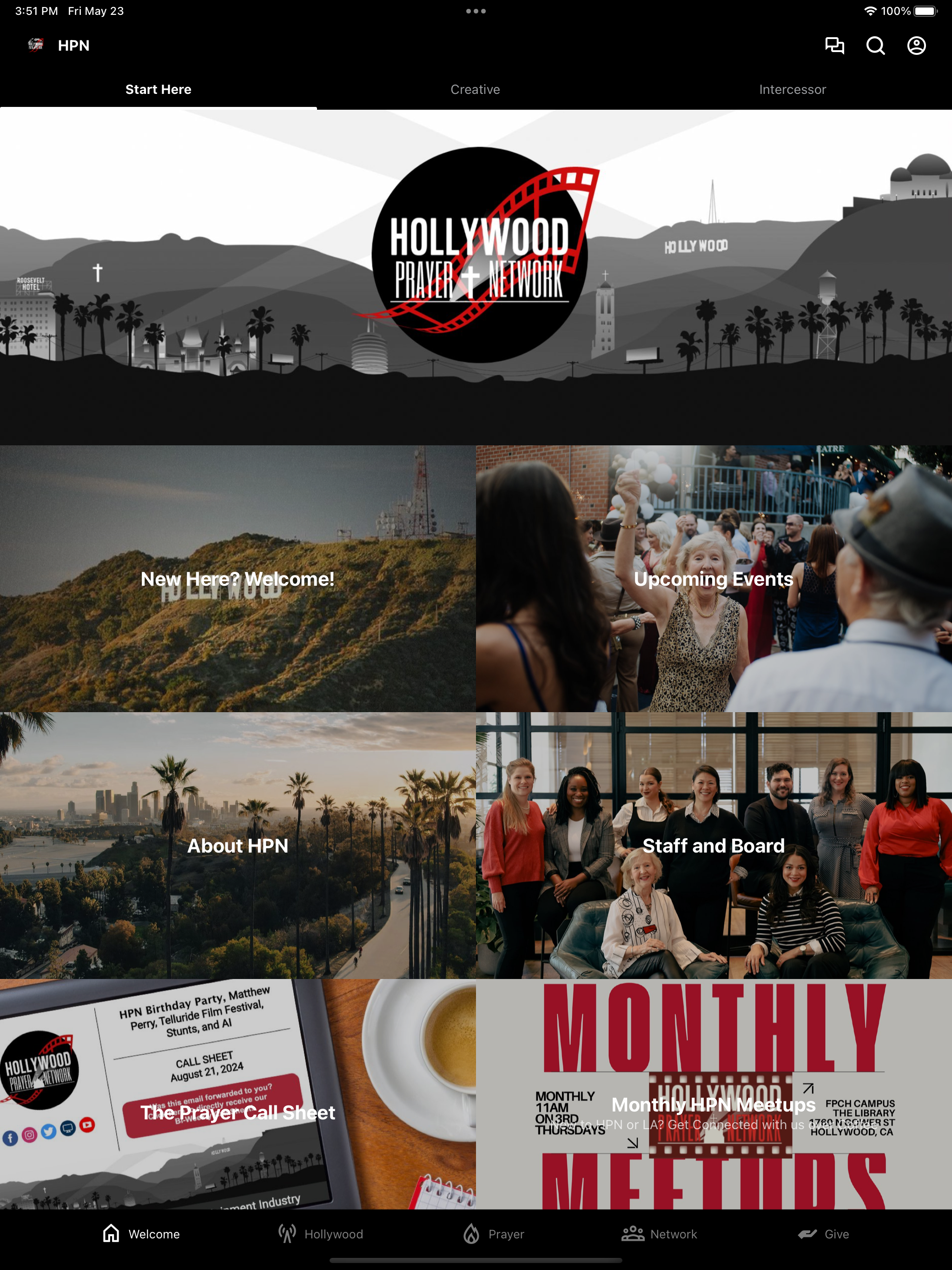 Hollywood Prayer Network screenshot 5