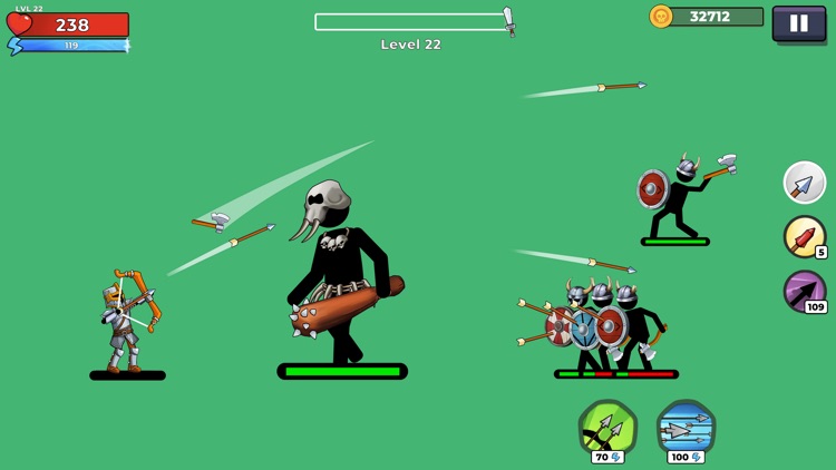 The Archers 2: stick man game screenshot-3